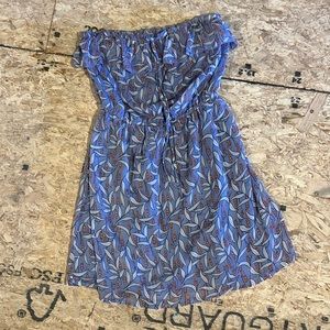 Super summery strapless dress